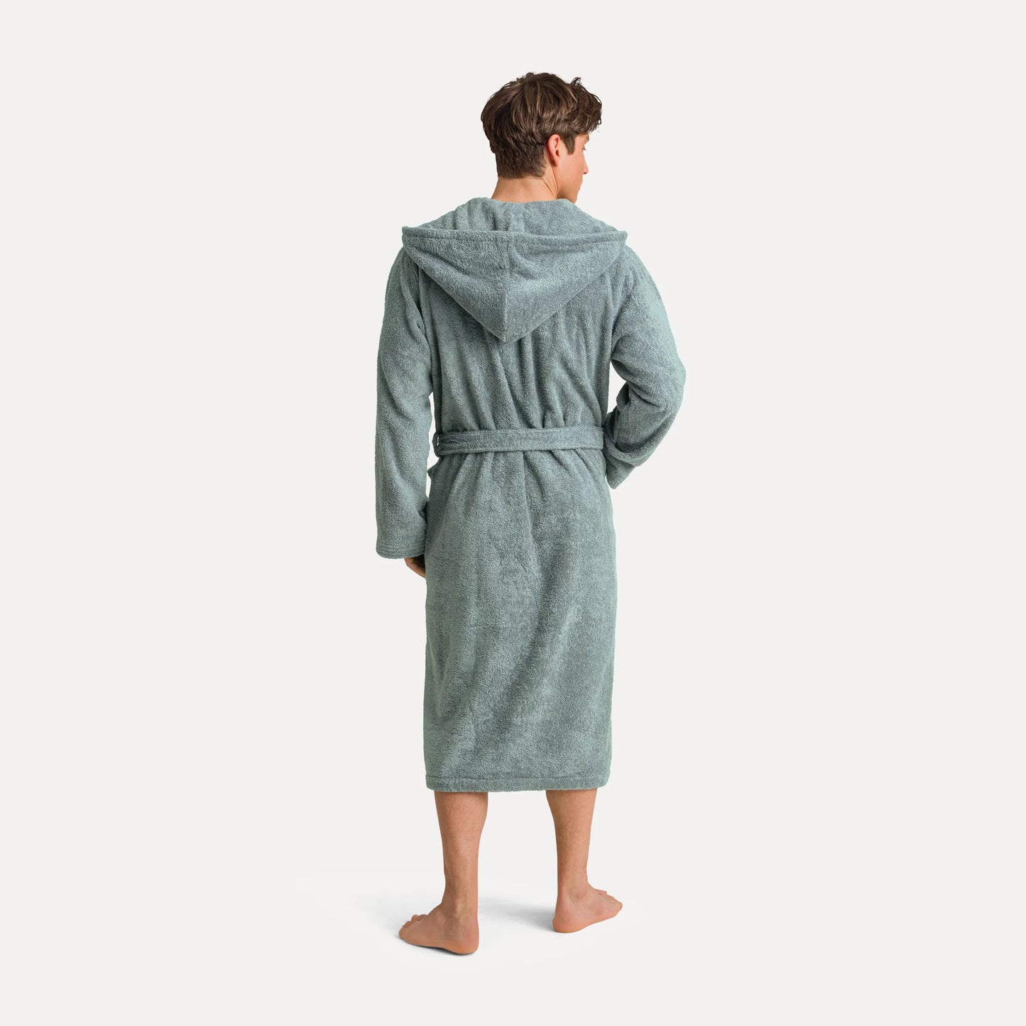 MÖVE Superwuschel manteau à capuche vert (thé)