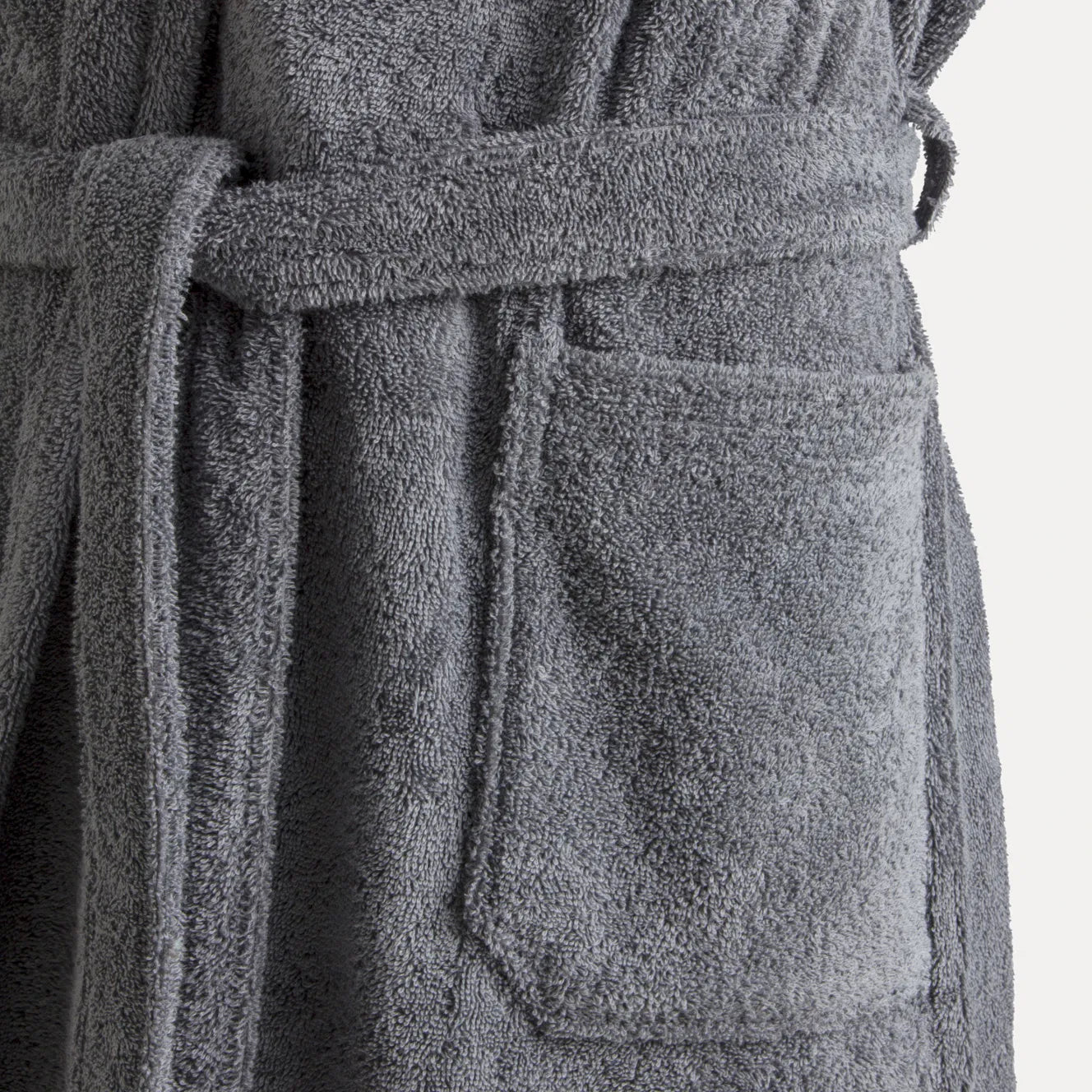 Superwuschel manteau à capuche gris (pierre) - Möve