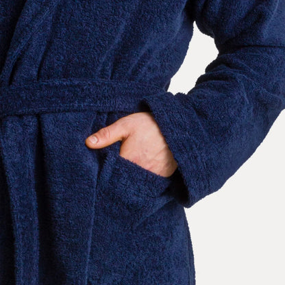 Manteau à capuche Superwuschel bleu (mer profonde) - Möve