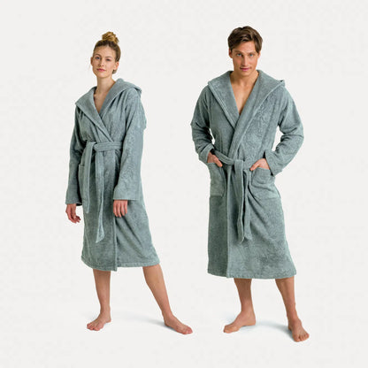 MÖVE Superwuschel manteau à capuche vert (thé)