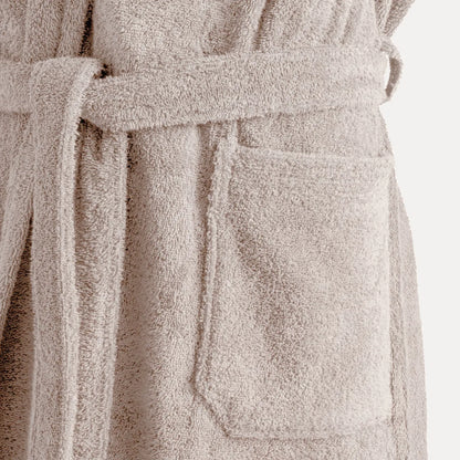 MÖVE Superwuschel manteau à capuche beige (cachemire)