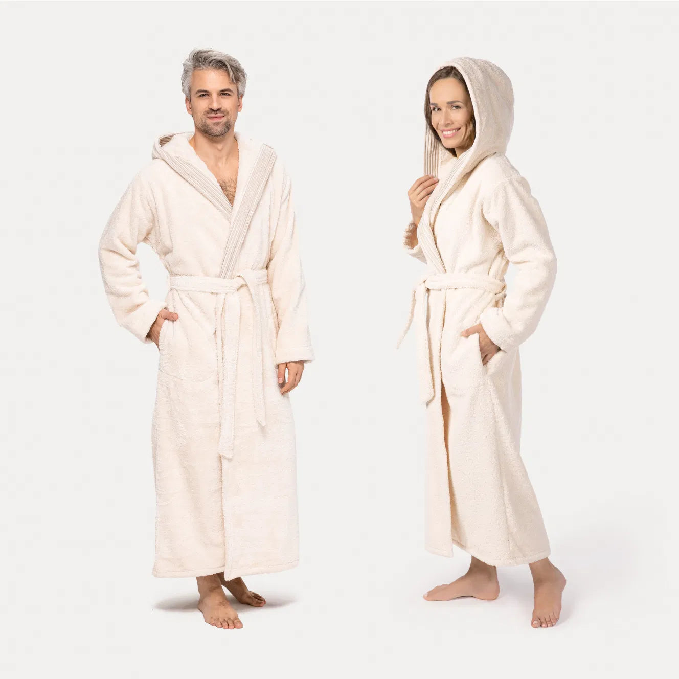 Manteau à capuche Wellness beige (nature) - Möve