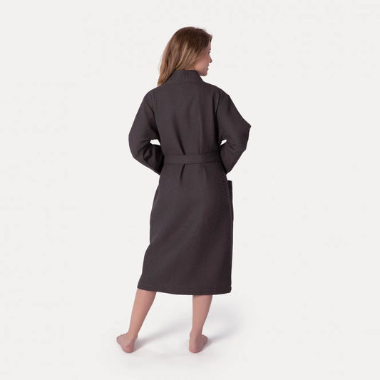 Kimono homewear gris (graphite) - Möve